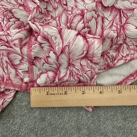 Lululemon 6 Run Times Short II 4 Inch Pink Floral Bloom White Star Ruby - Picture 7 of 7